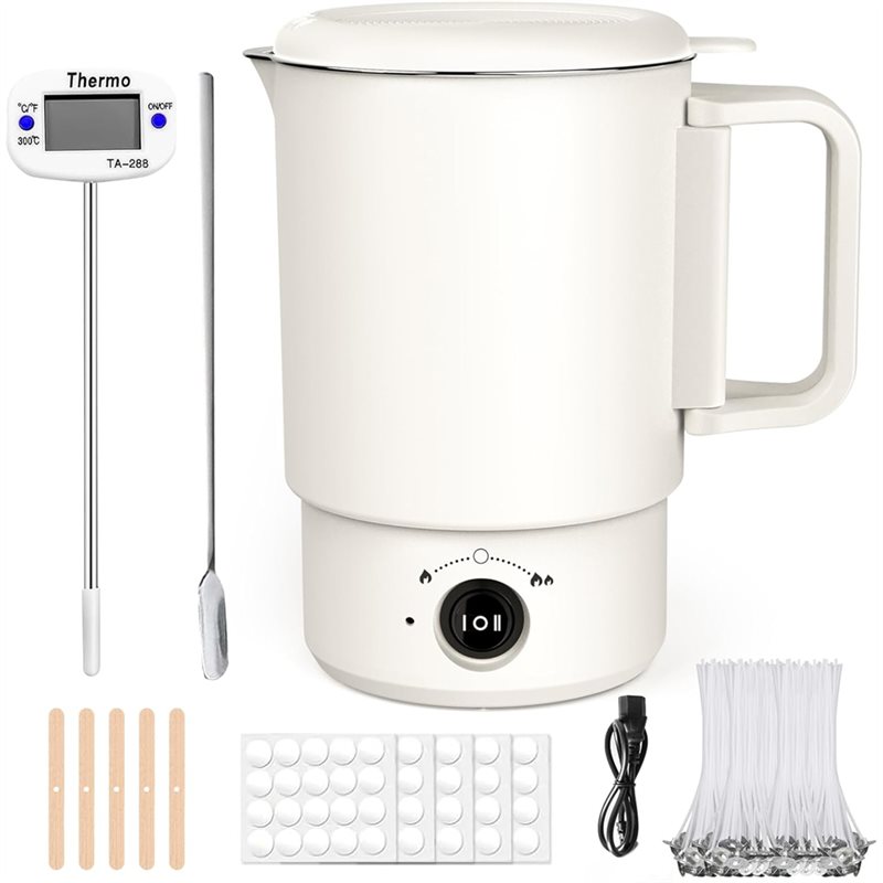 Kitchen Appliances Uk - A47U 전기 왁스 멜팅 포트 키트(온도계