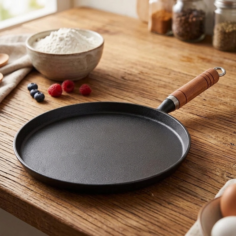 Electric Griddle Pancake - 20/23/26cm 무코팅 무스틱 프라이팬, 계란 팬케이크