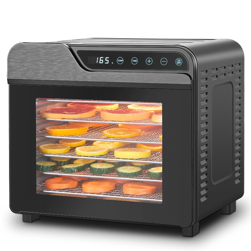 Dehydrator Tray Electric - 8트레이 스테인리스 스틸 625W, 165 °