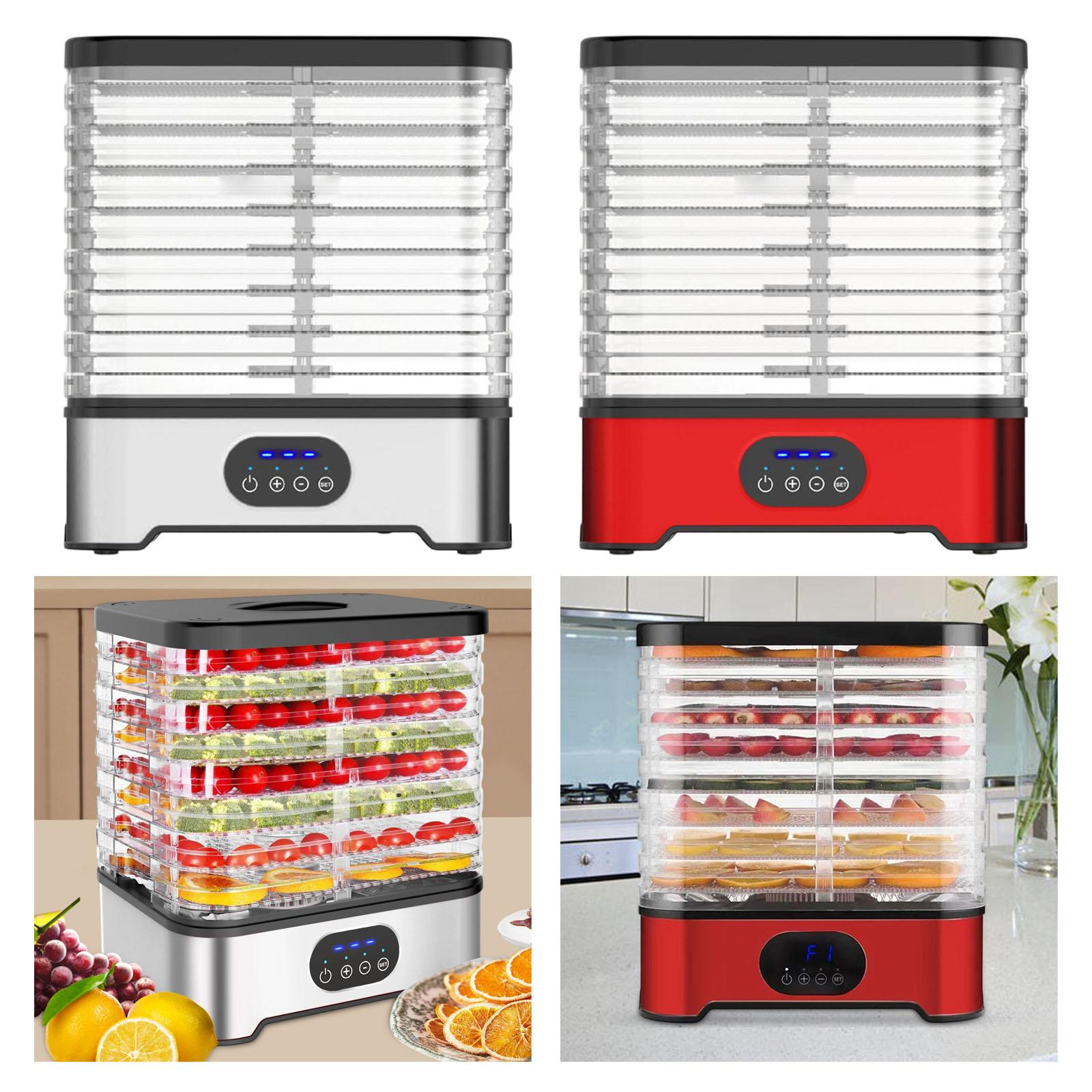 Dehydrator Tray Electric - 식품 건조기 조절 가능 레시피 북