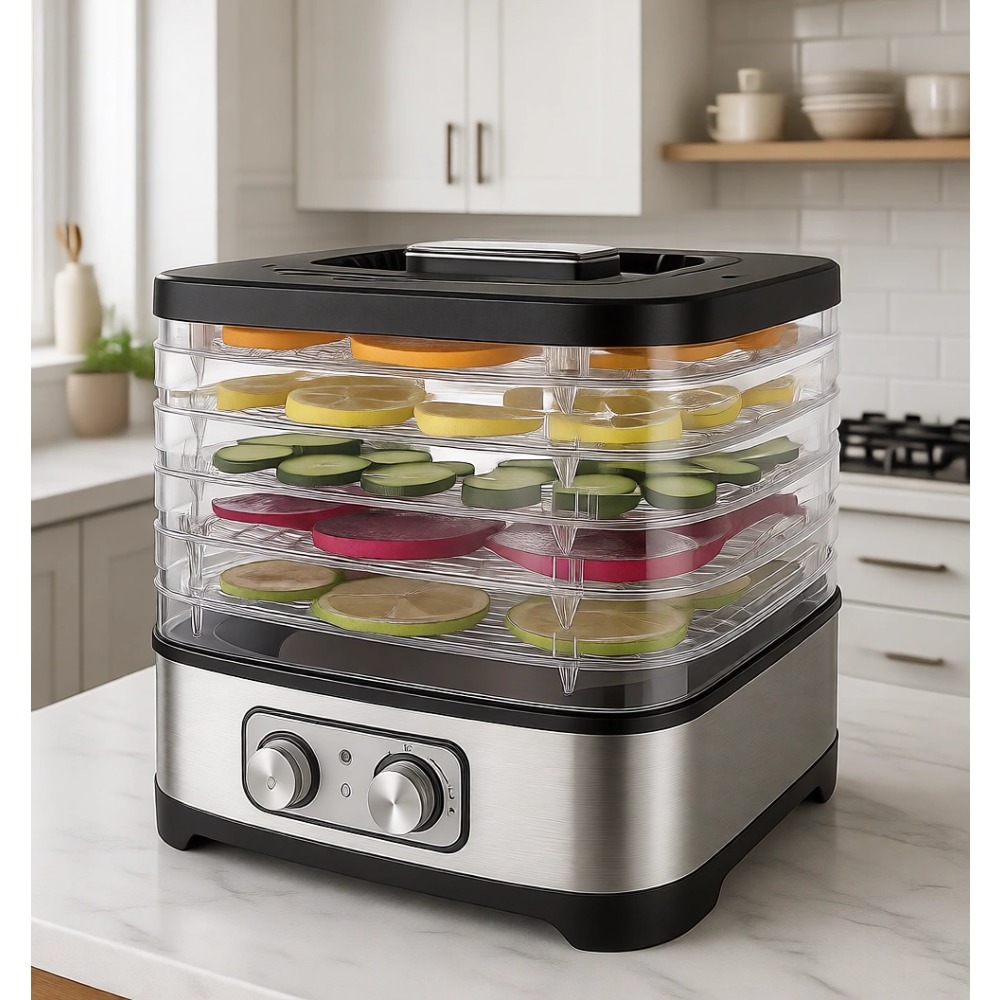 Dehydrator Tray Electric - 전기식 식품 건조기, 온도 조절 가능,