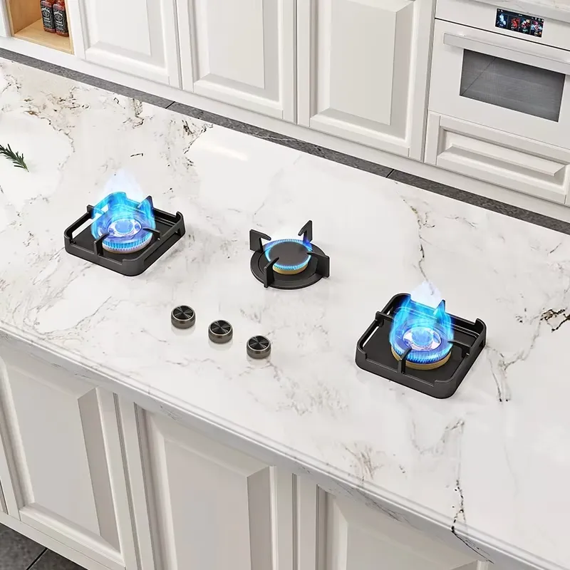 Kitchen Appliances Luxury - 3구 가스레인지, 화염 소멸 방지 기능,