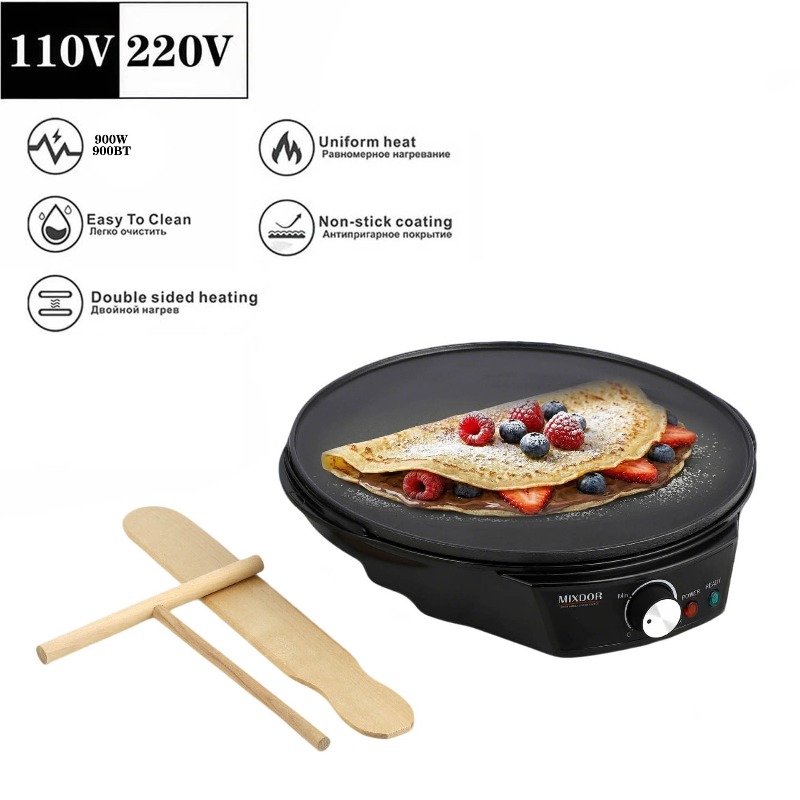 110V 전기 크레페 팬 팬케이크 그리들 스프링롤 메이 - Electric Griddle Pancake 리뷰 및 가격