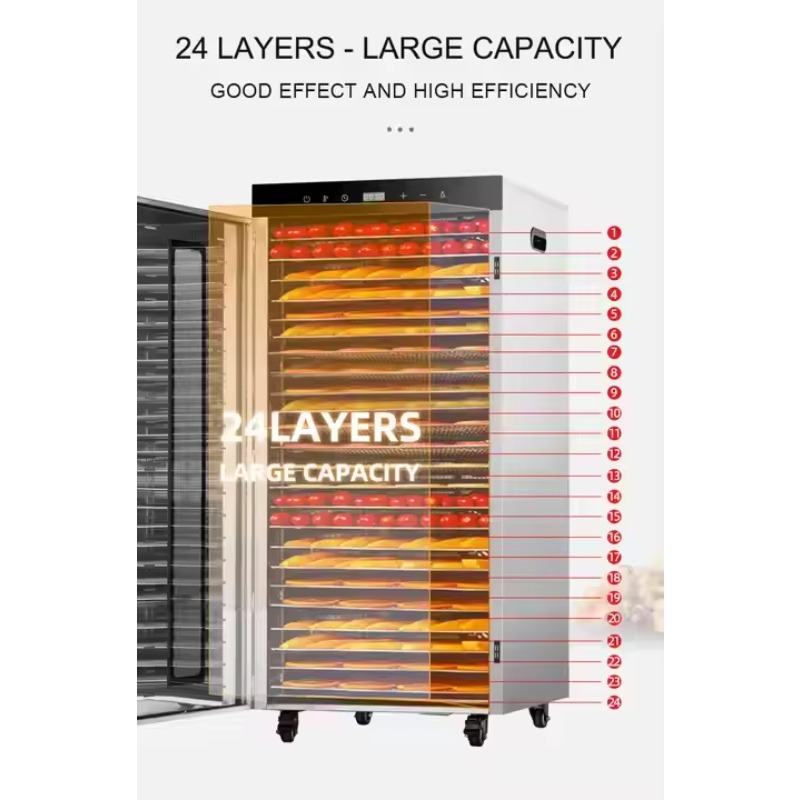 24단 전기 디지털 식품 건조기 대용량 상업용 과일 및 - Dehydrator Tray Electric 리뷰 및 가격