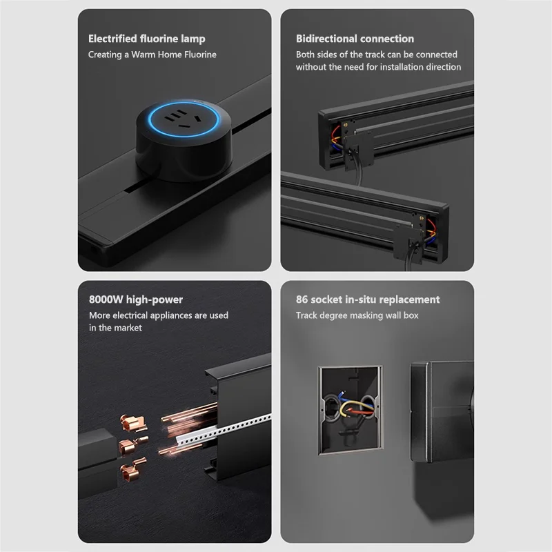 전원 트랙 소켓 홈 주방 가전 품질 플러그 어댑터, U - Kitchen Appliances Uk 리뷰 및 가격