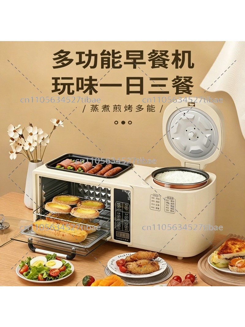 4-in-1 아침식사 기계, 전기 오븐 토스터 샌드위치 - Hot Pot Electric 리뷰 및 가격
