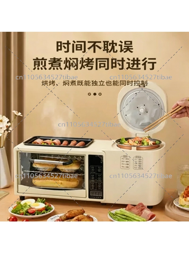 4-in-1 아침식사 기계, 전기 오븐 토스터 샌드위치 - Hot Pot Electric 리뷰 및 가격