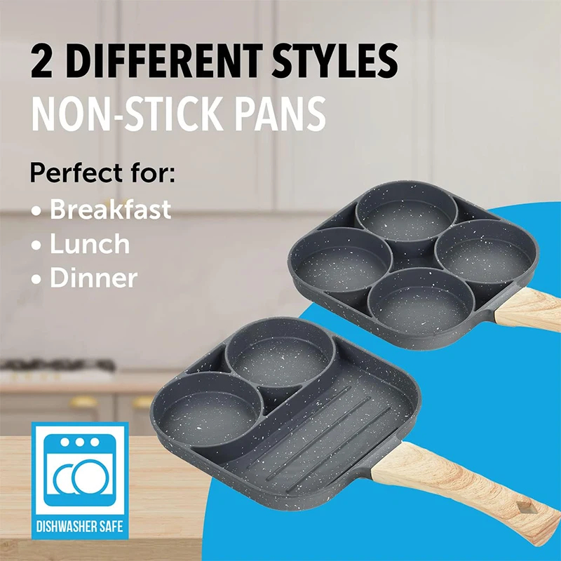 팬케이크 계란 프라이팬 4구 오믈렛 수란 프라이팬 아침 - Electric Griddle Pancake 리뷰 및 가격