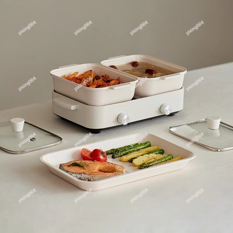 분리형 멀티쿠커 전기 핫팟 & 바베큐 그릴 올인원 - Hot Pot Electric 리뷰 및 가격
