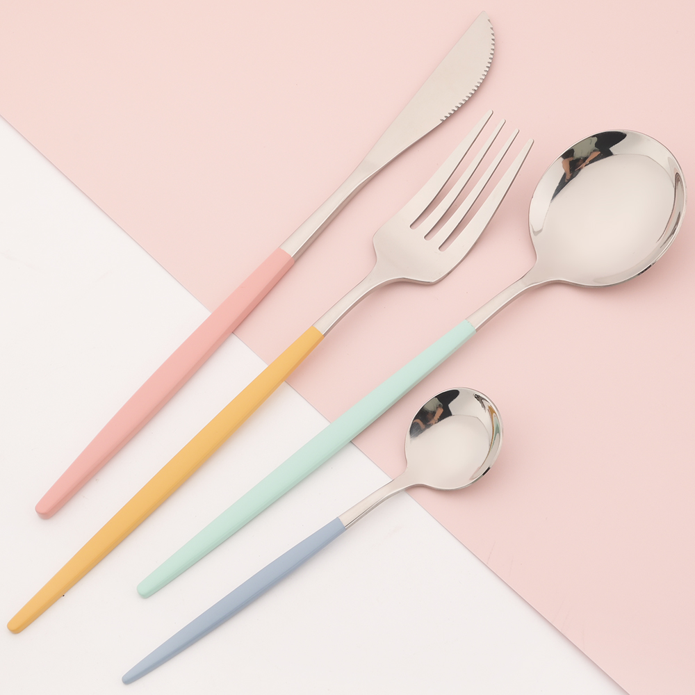 믹스 컬러 디너웨어 세트, 스테인리스 스틸 커트레이 세 - Kitchen Appliances Luxury 리뷰 및 가격
