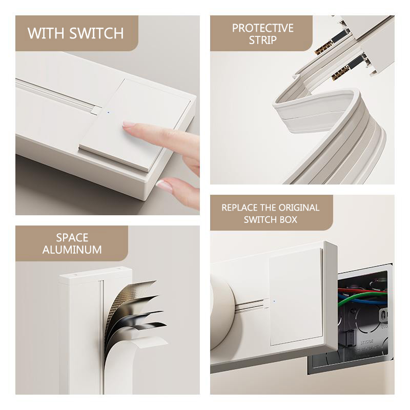 스위치가 있는 트랙 소켓 주방 벽면 콘센트 EU US  - Kitchen Appliances Uk 리뷰 및 가격