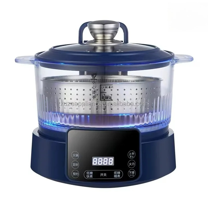 저당분 다크 그린 5L 전기밥솥 전기냄비 리프트형 전기 - Hot Pot Electric 리뷰 및 가격