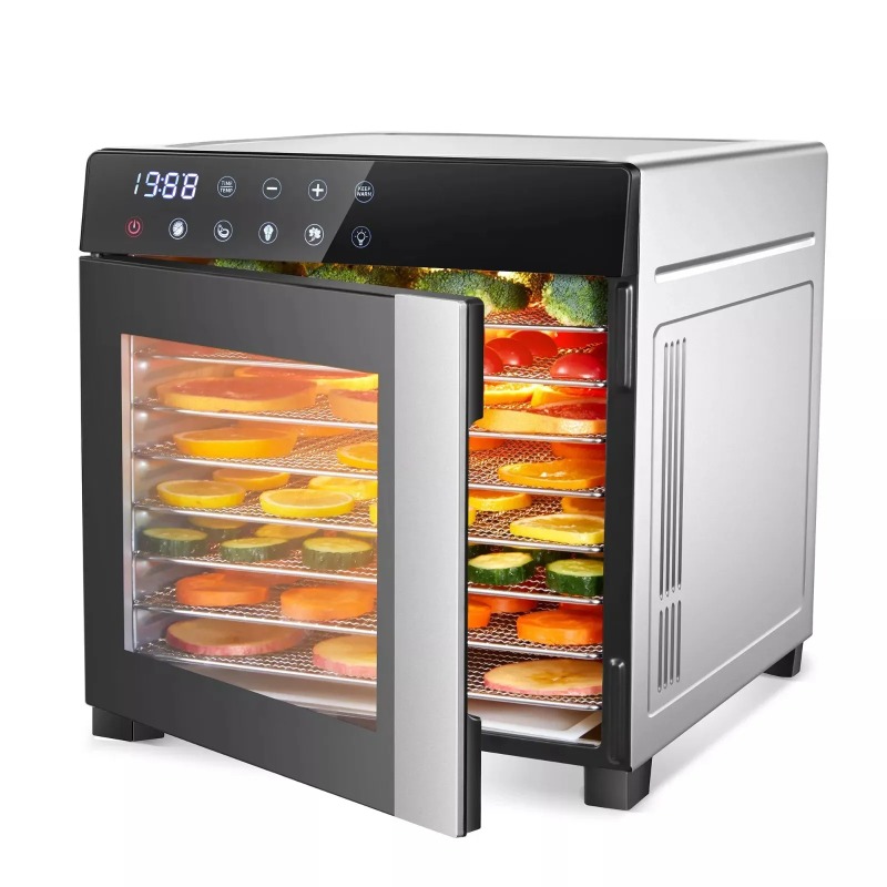 8단 스테인리스 스틸, 600W, 4가지 사전 설정 및 - Dehydrator Tray Electric 리뷰 및 가격