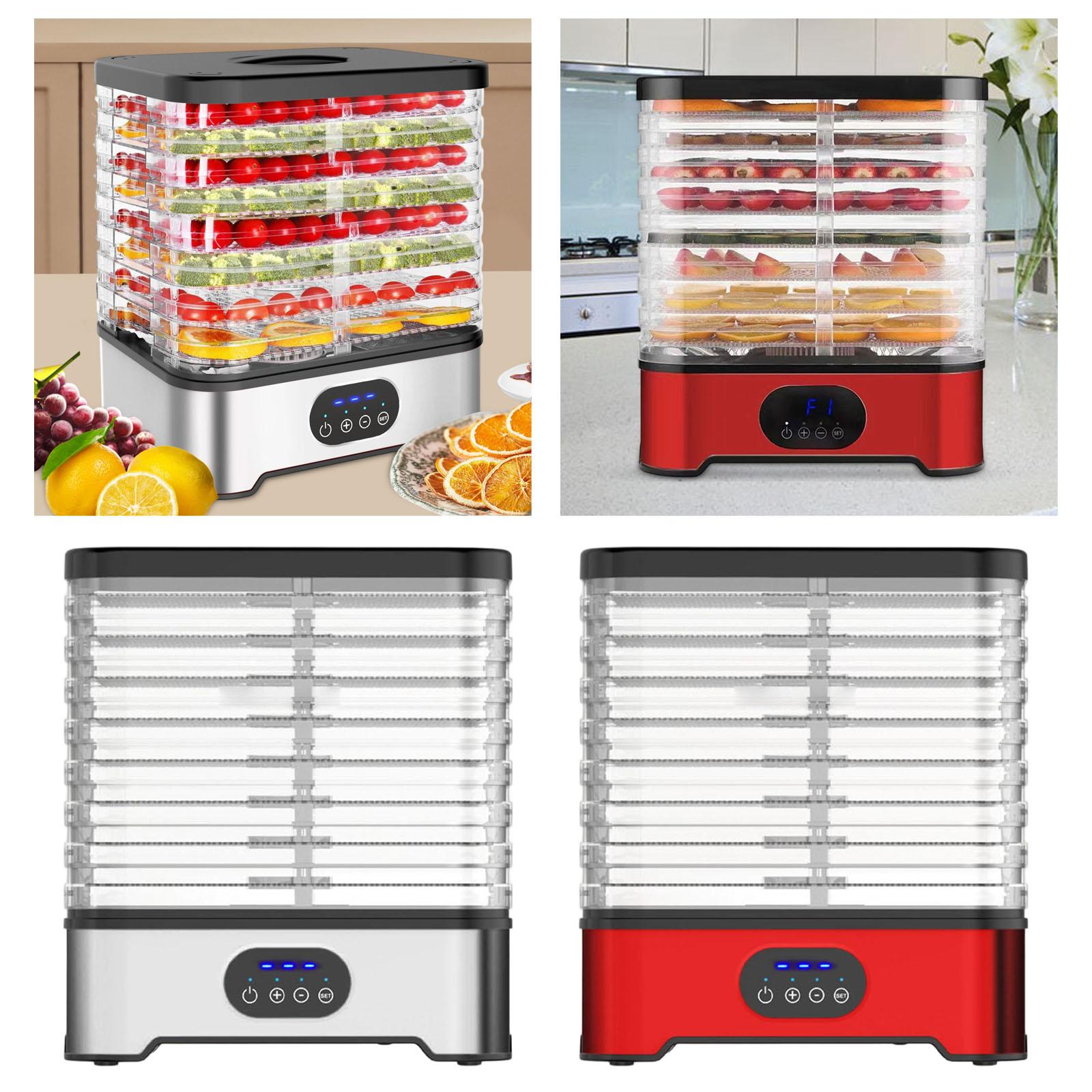 식품 건조기 조절 가능 레시피 북 포함 조용한 전기 건 - Dehydrator Tray Electric 리뷰 및 가격