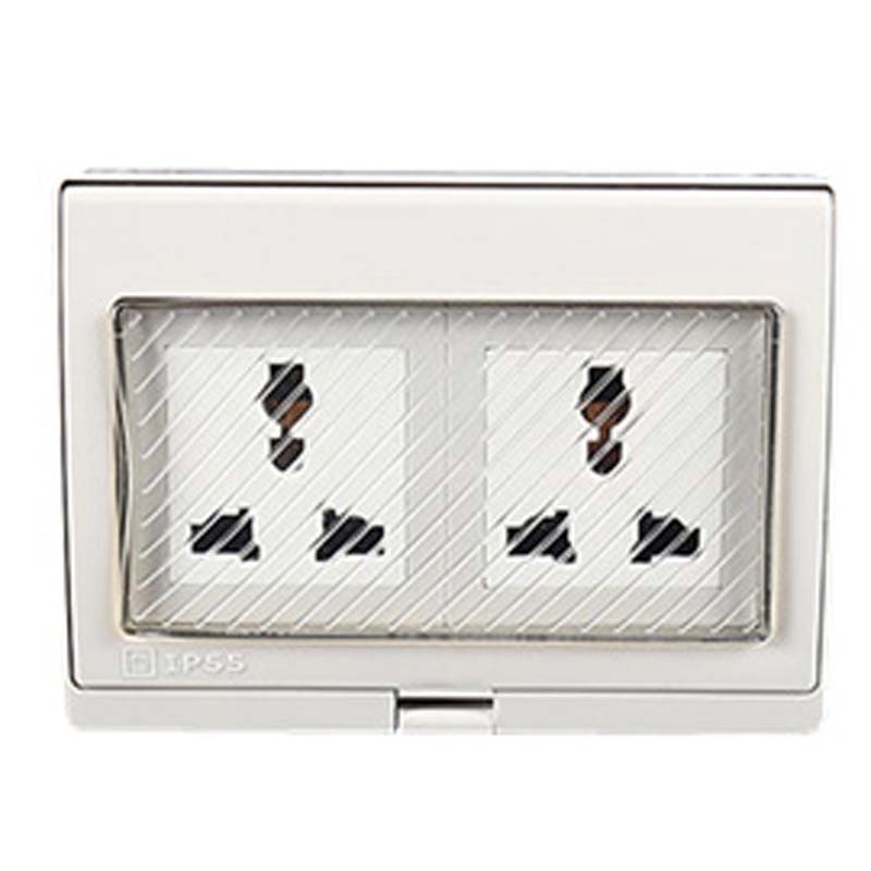 1PCS 화이트 AU 영국 EU 미국 범용 방수 벽면  - Kitchen Appliances Uk 리뷰 및 가격